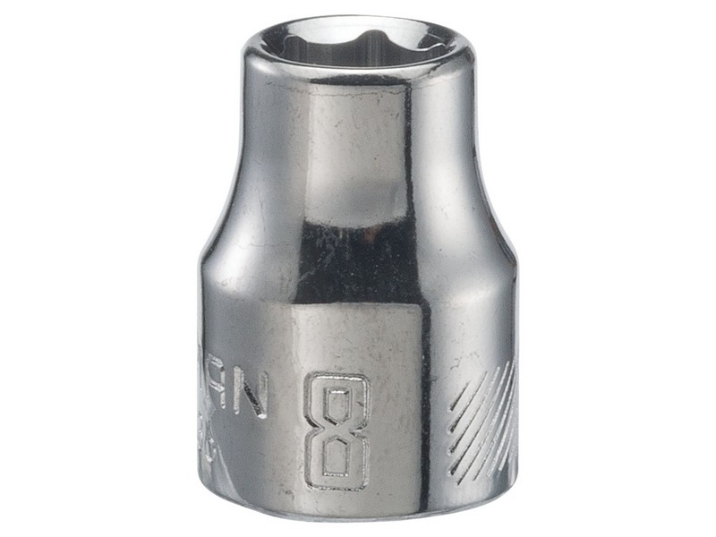 Craftsman 8 mm S X 3/8 in. drive S 6 Point Shallow Shallow Socket 1 pc