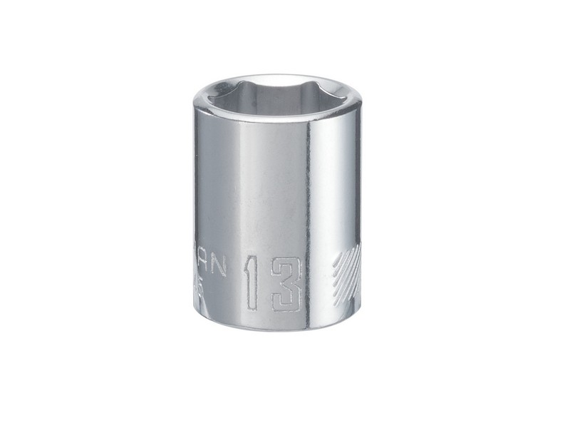Craftsman 13 mm S X 3/8 in. drive S Metric 6 Point Standard Shallow Socket 1 pc