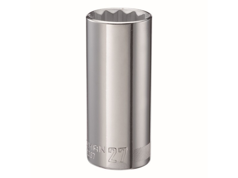 Craftsman 27 mm S X 1/2 in. drive S 12 Point Deep Deep Socket 1 pc