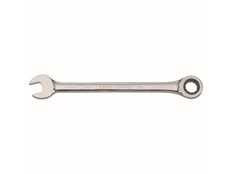 Craftsman 14 mm 12 Point Metric Ratcheting Wrench 7 in. L 1 pc