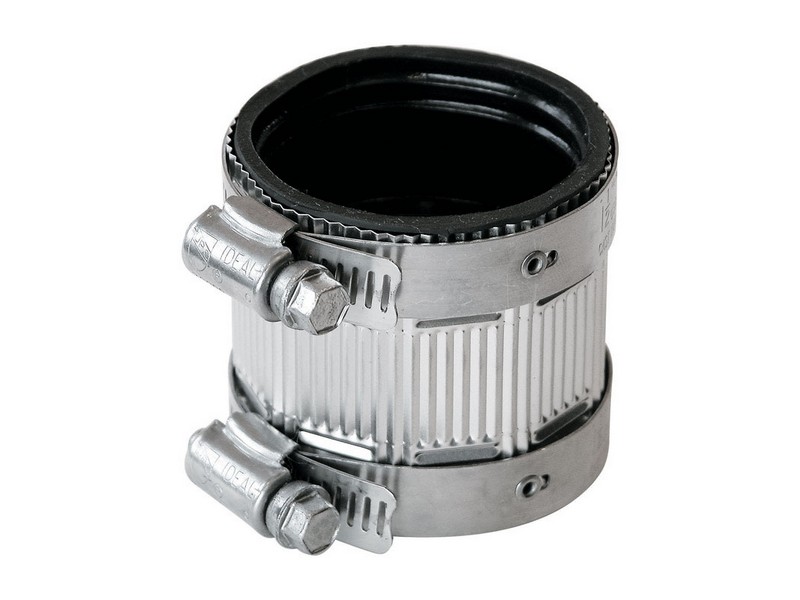 Fernco Schedule 40 1-1/2 in. 1-1/2 in. D PVC No Hub Coupling