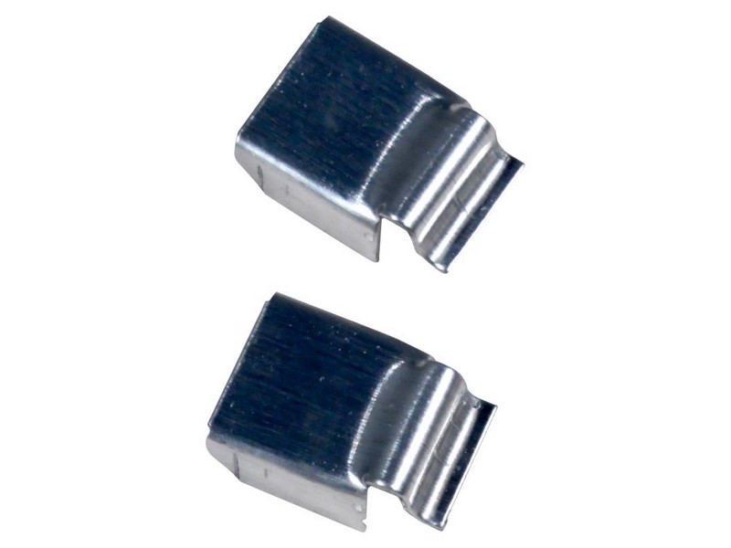 Phifer Mill Silver Aluminum 5/16 in. W X 5/8 in. L Crossbar Screen Clips 10
