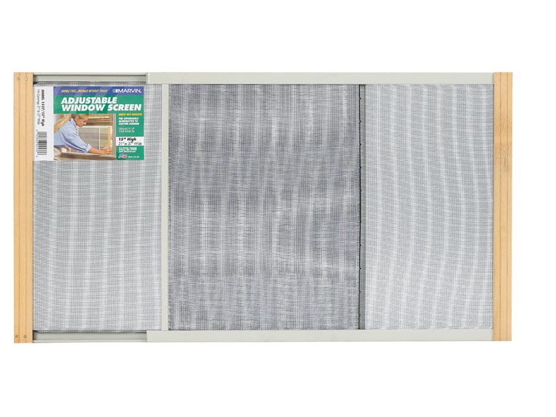 Frost King 21 37 in. W  Steel Adjustable Window Screen