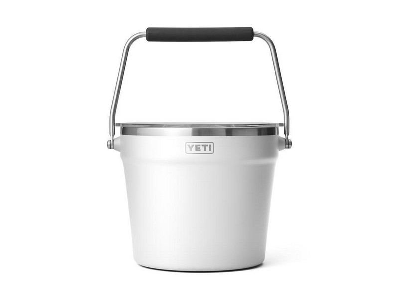 YETI Rambler 256 oz White Stainless Steel Beverage Bucket