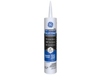 GE Supreme White Silicone Window and Door Sealant 10.1 oz