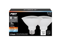 Feit PAR30SN E26 (Medium) Smart-Enabled LED Bulb Adjustable White 75 Watt