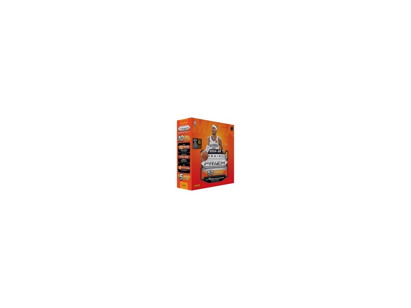 Panini Prizm 2024-25 NBA Mega Box Trading Cards Multicolored 50 pc