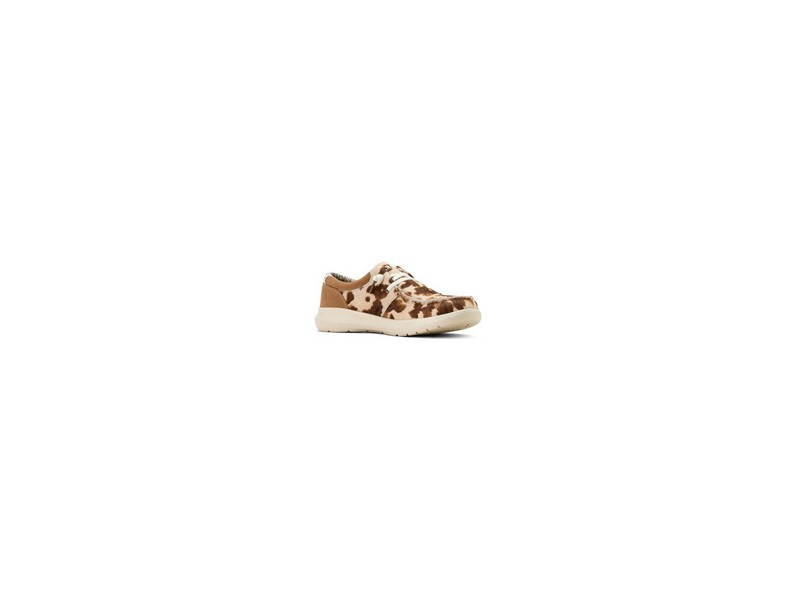 Women's Ariat Cow Print Hi-lo Shoe