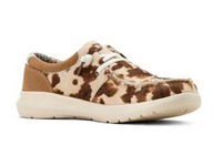 Women's Ariat Cow Print Hi-lo Shoe