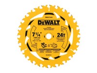 DeWalt 7-1/4 in. D X 5/8 in. Tungsten Carbide Tipped Circular Saw Blade Set