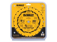 DeWalt 8-1/4 in. D X 5/8 in. Tungsten Carbide Tipped Circular Saw Blade 24