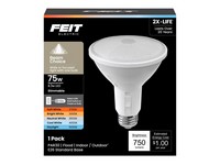 Feit PAR30 E26 (Medium) LED Bulb Adjustable White 75 Watt Equivalence 1 pk