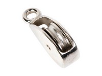 Koch Industries 3/4 in. D Nickel Aluminum Rigid Eye Single Sheave Rigid Eye