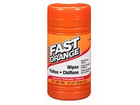 Permatex Fast Orange Citrus Scent Cleaning Wipes 72 ct