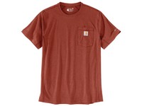 Men's Carhartt Force Pocket T Shirt Red
