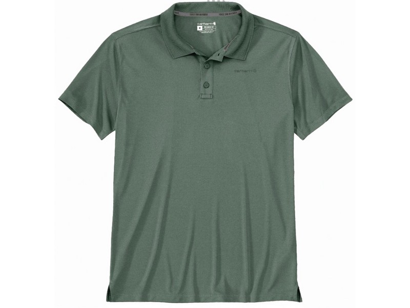Carhartt Men's Short Sleeve Polo Force Sun Defender