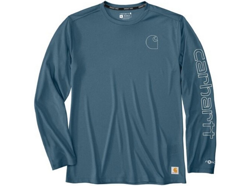 Men's Carhartt Long Sleeve Shirt Force Sun Defender
