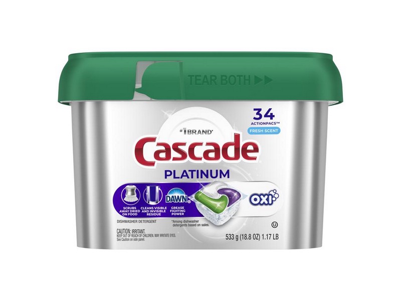 Cascade Platinum Fresh Scent Pods Dishwasher Detergent 18.8 oz 1 pk