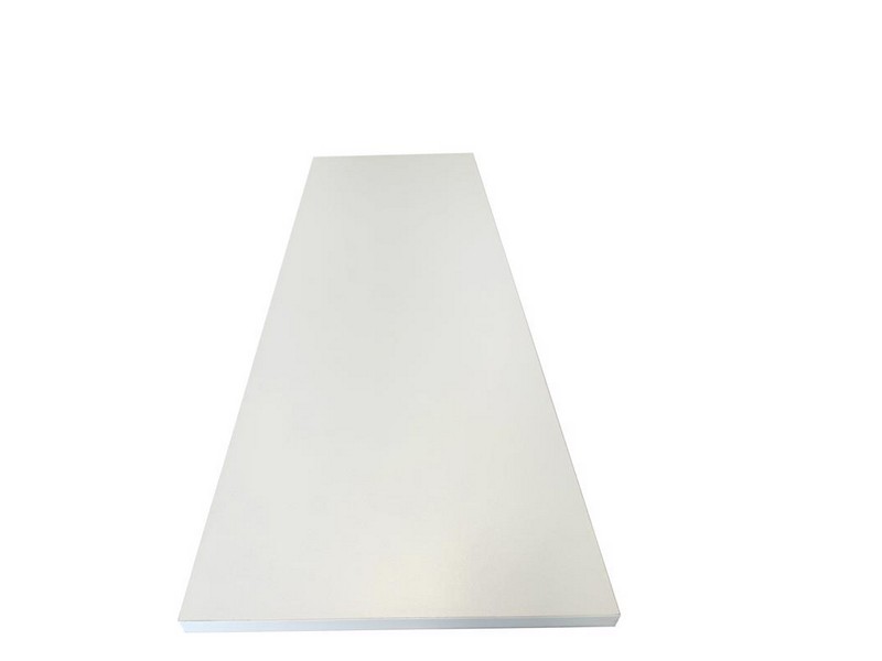 NB 0.63 in. H X 10 in. W X 23.6 in. D White Wood Shelf Board