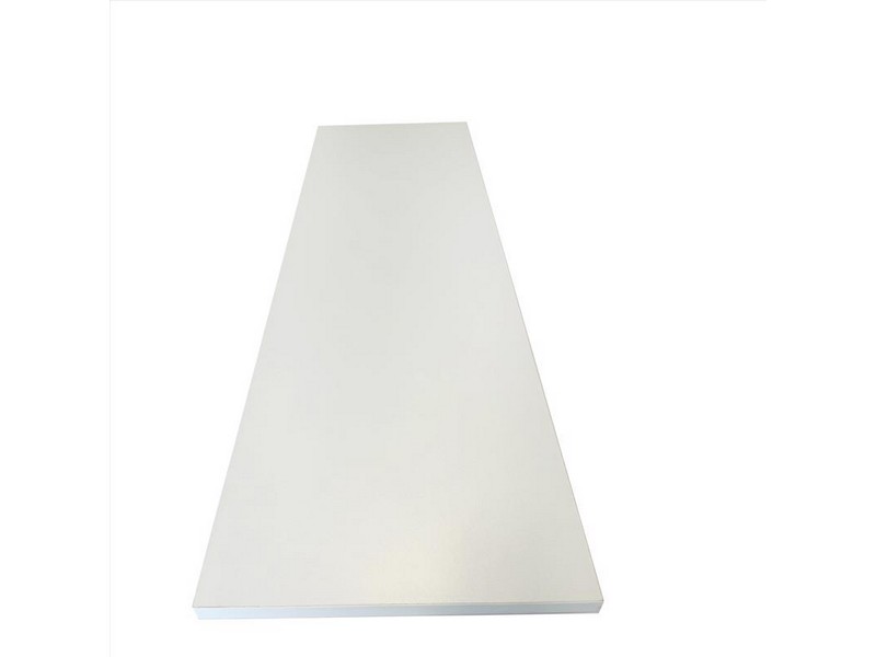 NB 0.63 in. H X 10 in. W X 36 in. D White Wood Shelf Board