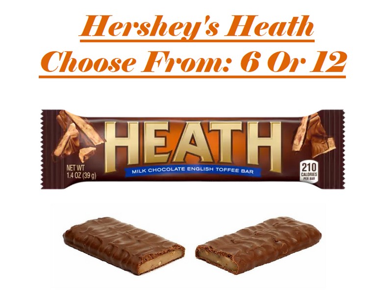 Heath Milk Chocolate English Toffee Candy Bar 1.4 oz