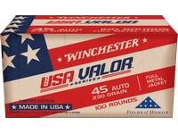 45acp 230gr Fmj Usa Valor 100rnd