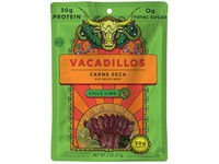 Vacadillos Carne Seca Chile Lime Beef Strips 2 oz Bagged