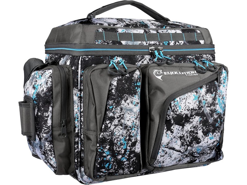 Evolution Outdoor Drift Series XL 3700 6-Tray Blue Tackle Bag