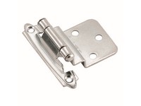 Amerock 2.75 in. L Polished Chrome Cabinet Hinge 2 pk