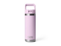 YETI Rambler 18 oz Cherry Blossom BPA Free Bottle with Straw Cap