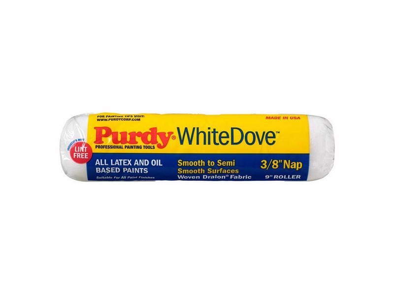 Purdy White Dove Dralon 9 in. W X 3/8 in. S Paint Roller Cover 1 pk