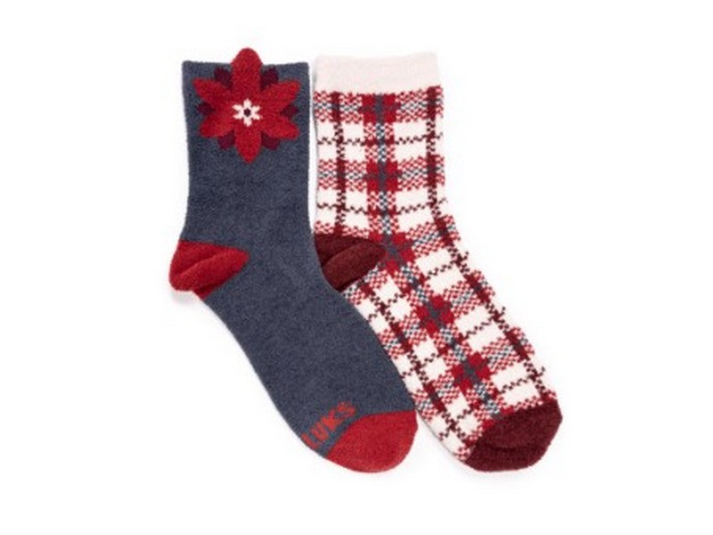 I/o Holiday Sock Wm Asst 2pr
