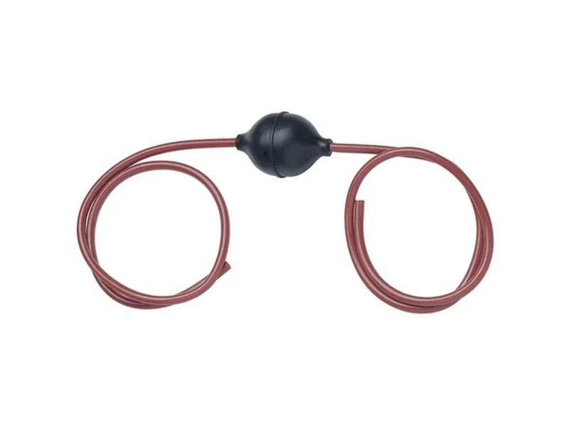 Lubrimatic Black/Maroon Rubber Siphon Hose