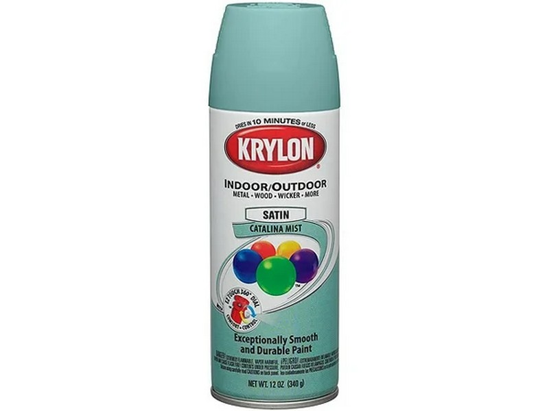 Rust-Oleum Painters Touch 2X Ultra Cover Gloss Modern Mint Paint + Primer Spray Paint 12 oz