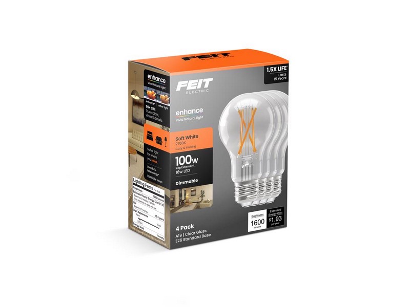 Ft Led A19 Sw 100w 4pk 3011637