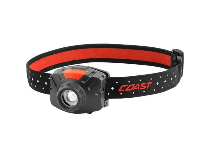 Coast FL60 400 lm Black LED Head Lamp AAA Battery