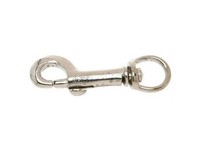 Campbell Nickel Plated/Iron Iron Bolt Snap 60 lb 2-15/16 in. L