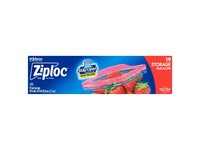 Ziploc Easy Open Tabs 1 gal Clear Food Storage Bag 19 pk