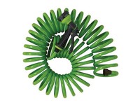 Coiled 50' Water Hose with Nozzle