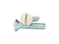Amerelle Ivory Steel Wall Plate Screws 10 pk