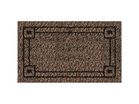 GrassWorx 30 in. L X 18 in. W Brown Polyethylene Nonslip Door Mat
