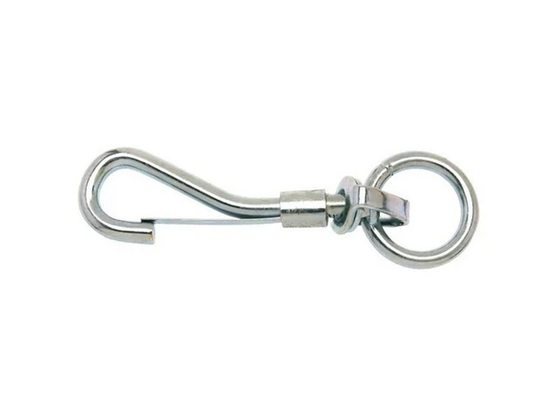 Campbell Zinc-Plated Iron Spring Snap 4-1/8 in. L
