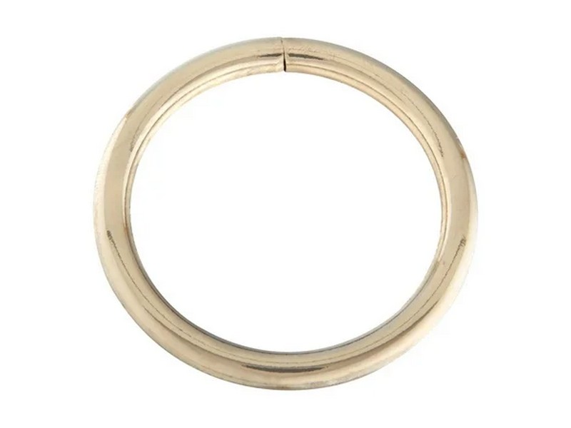 Campbell Nickel-Plated Steel Welded Ring 200 lb 2 in. L