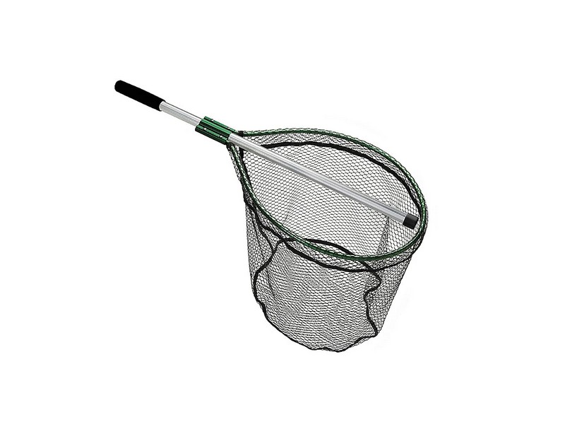 Beckman Landing Net 19" x 24" hoop, PVC 20" Deep, Fixed 42" handle