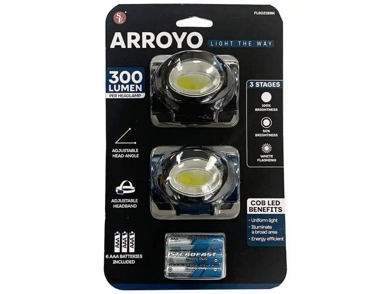 Sona 300 Lumen 2 Pk Headlamps