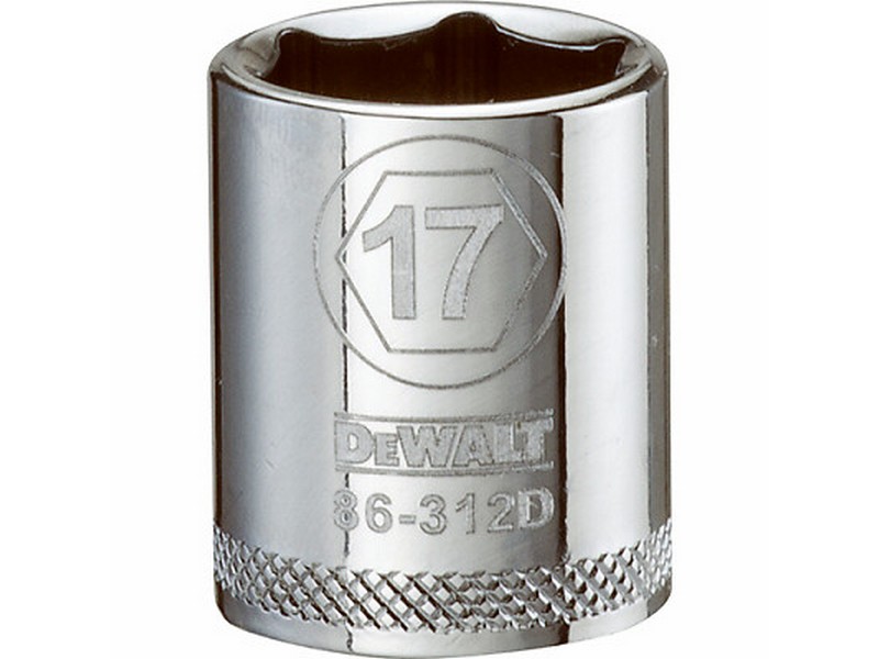 Craftsman 17 mm S X 3/8 in. drive S Metric 12 Point Deep Socket 1 pc