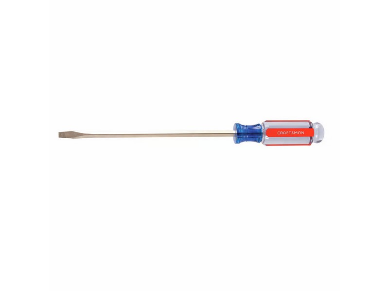 Craftsman 1/4 in. S X 8 in. L Slotted  Screwdriver 1 pc