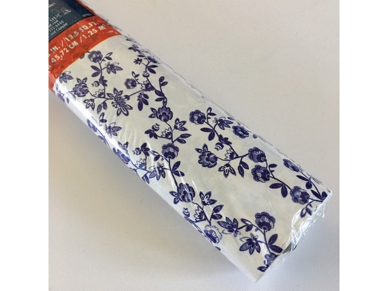 Con-Tact Creative Covering 9 ft. L X 18 in. W Aspen Aloe Floral Self-Adhesive Shelf Liner