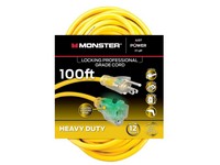 Extns Cord Otdr Ylw 100'