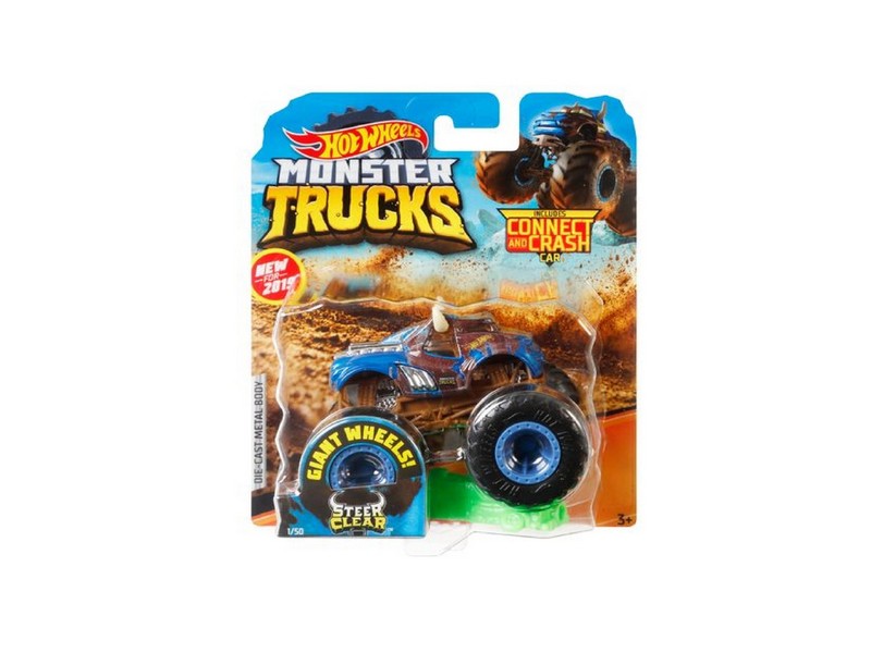 Hot Wheels Monster Trucks Metal/Plastic Multicolored